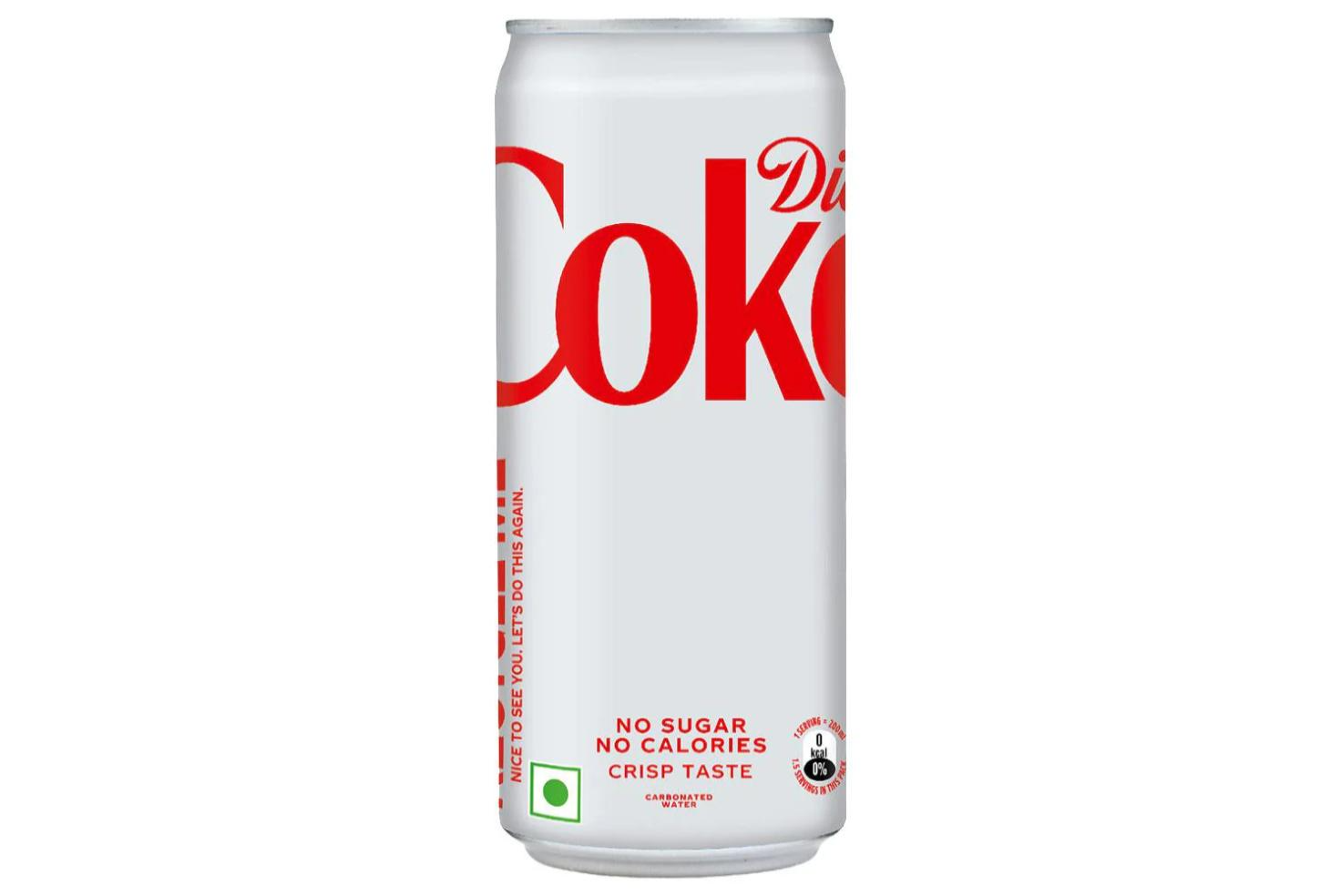 DIET COKE TIN 300ML